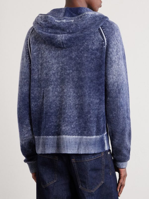 Kupiter Wool-Blend Hooded Sweater - BK