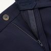 Straight-Leg Garment-Dyed Wool-Blend Trousers - E1