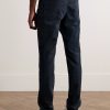 Slim-Fit Straight-Leg Cotton-Blend Twill Trousers - BK Slim-Fit Straight-Leg Cotton-Blend Twill Trousers - BK