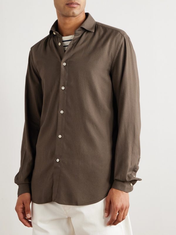 Brushed-Twill Shirt - FR Brushed-Twill Shirt - FR