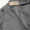 Straight-Leg Pleated Virgin Wool-Twill Suit Trousers - E1