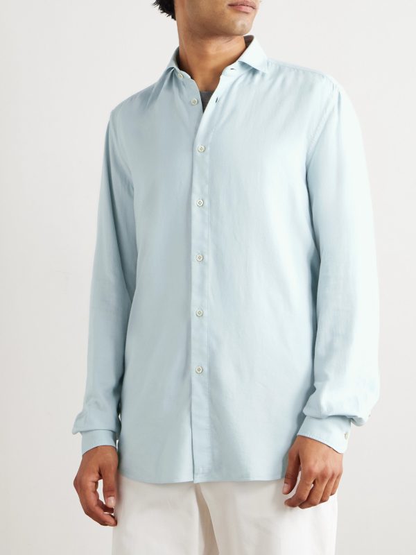 Brushed-Twill Shirt - FR