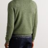 Wool and Cashmere-Blend Sweater - BK Wool and Cashmere-Blend Sweater - BK