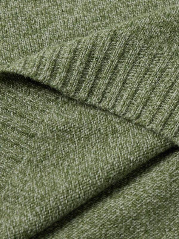 Wool and Cashmere-Blend Sweater - CU Wool and Cashmere-Blend Sweater - CU