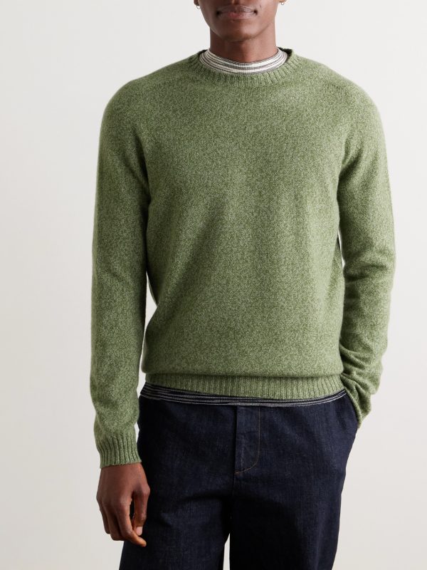 Wool and Cashmere-Blend Sweater - FR Wool and Cashmere-Blend Sweater - FR