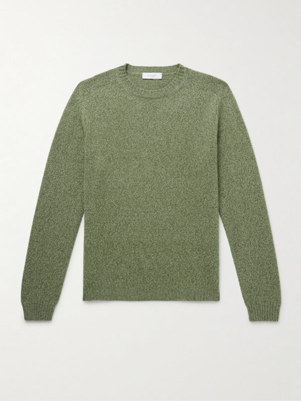 Wool and Cashmere-Blend Sweater Wool and Cashmere-Blend Sweater
