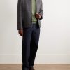 Wool and Cashmere-Blend Sweater - OU Wool and Cashmere-Blend Sweater - OU