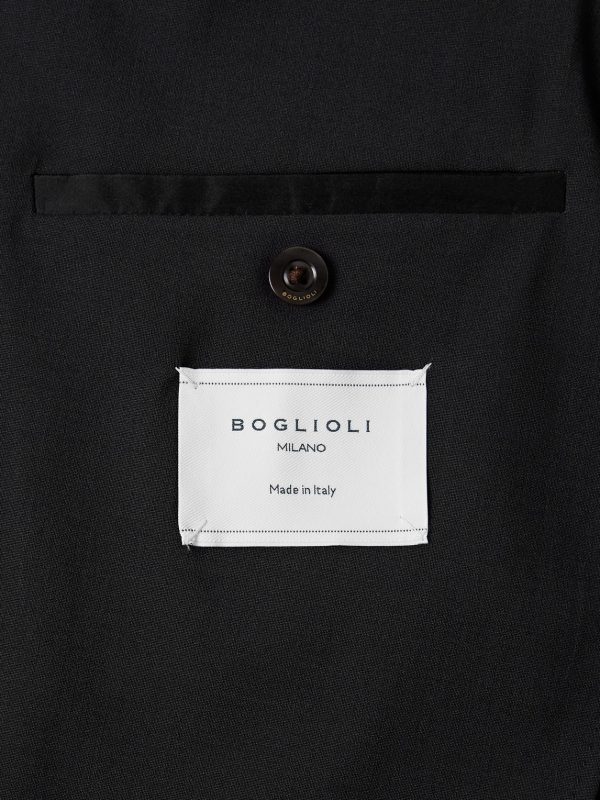 K-Jacket Unstructured Wool-Blend Crepe Suit Jacket - E1