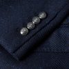 Herringbone Wool and Cashmere-Blend Blazer - CU Herringbone Wool and Cashmere-Blend Blazer - CU