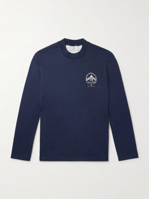 Slim-Fit Logo-Print Cotton-Jersey T-Shirt