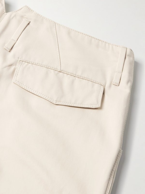 Straight-Leg Virgin Wool-Flannel Cargo Trousers - CU Straight-Leg Virgin Wool-Flannel Cargo Trousers - CU