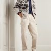 Straight-Leg Virgin Wool-Flannel Cargo Trousers - OU Straight-Leg Virgin Wool-Flannel Cargo Trousers - OU