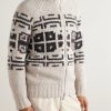 Intarsia-Knit Alpaca-Blend Cardigan - FR Intarsia-Knit Alpaca-Blend Cardigan - FR