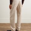 Slim-Fit Tapered Cotton-Corduroy Trousers - BK Slim-Fit Tapered Cotton-Corduroy Trousers - BK