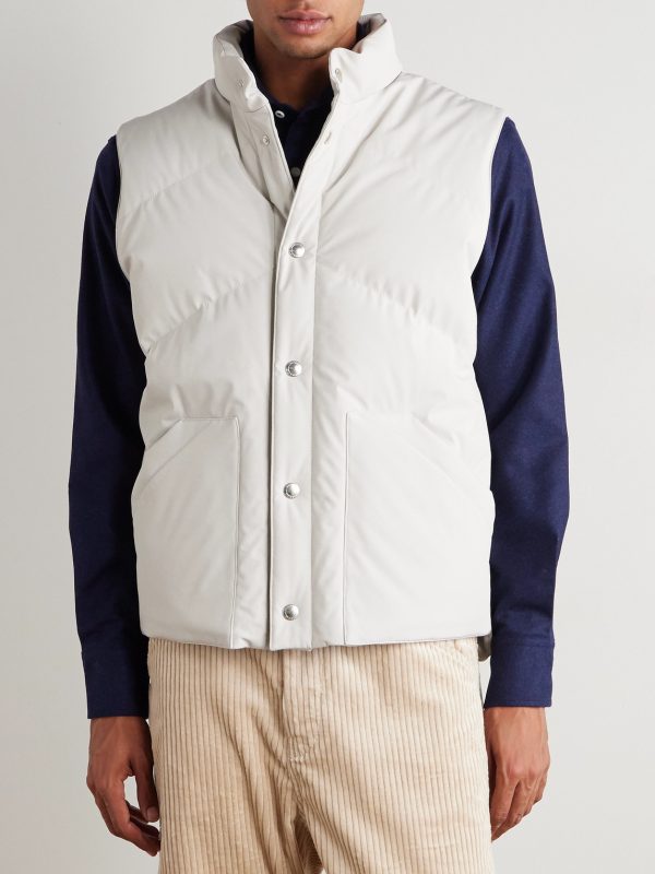 Quilted Shell Down Gilet - FR