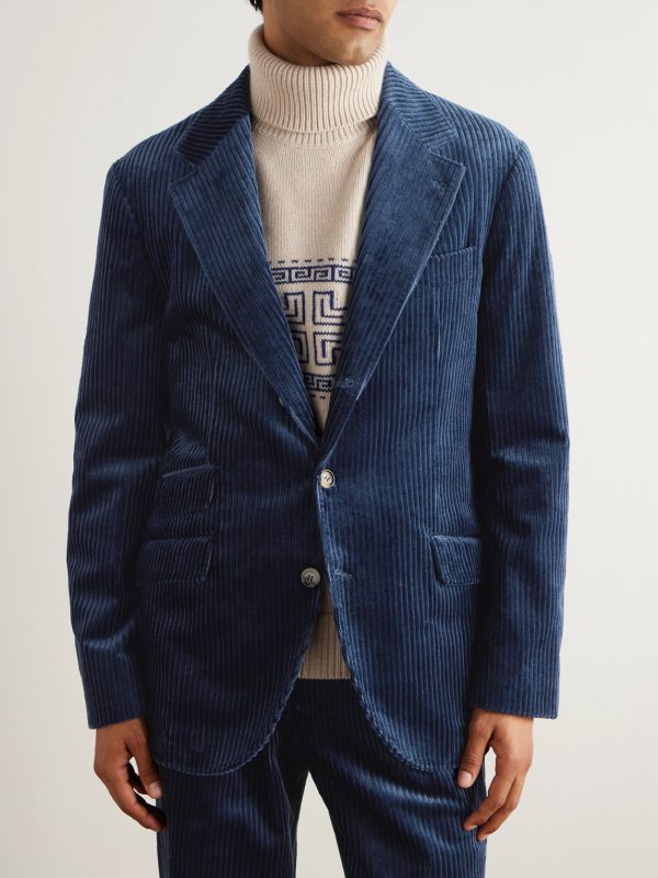 Cotton-Corduroy Suit Jacket - FR Cotton-Corduroy Suit Jacket - FR