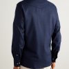 Virgin Wool-Flannel Western Shirt - BK