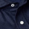 Virgin Wool-Flannel Western Shirt - CU