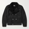 Double-Breasted Shearling Jacket Double-Breasted Shearling Jacket