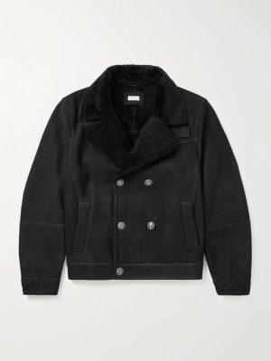 Double-Breasted Shearling Jacket Double-Breasted Shearling Jacket