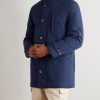 Shearling-Trimmed Shell Parka - FR