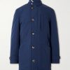 Shearling-Trimmed Shell Parka