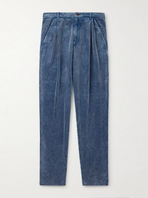 Tapered Cotton-Corduroy Trousers Tapered Cotton-Corduroy Trousers
