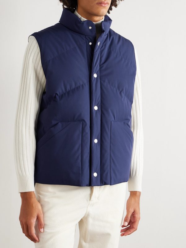 Quilted Shell Down Gilet - FR