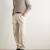 Waffle-Knit Cashmere Polo Shirt - OU Waffle-Knit Cashmere Polo Shirt - OU