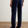 Straight-Leg Cotton-Corduroy Suit Trousers - BK Straight-Leg Cotton-Corduroy Suit Trousers - BK