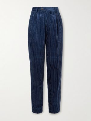 Straight-Leg Cotton-Corduroy Suit Trousers