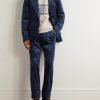 Straight-Leg Cotton-Corduroy Suit Trousers - OU Straight-Leg Cotton-Corduroy Suit Trousers - OU