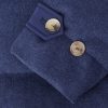 Double-Breasted Shearling-Trimmed Quilted Wool Down Coat - E1 Double-Breasted Shearling-Trimmed Quilted Wool Down Coat - E1