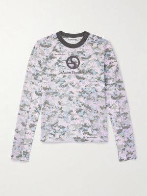 Elway Camouflage-Print Jersey T-Shirt Elway Camouflage-Print Jersey T-Shirt