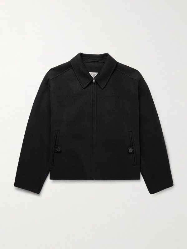 Doveo Double-Faced Wool and Cashmere-Blend Felt Jacket Doveo Double-Faced Wool and Cashmere-Blend Felt Jacket