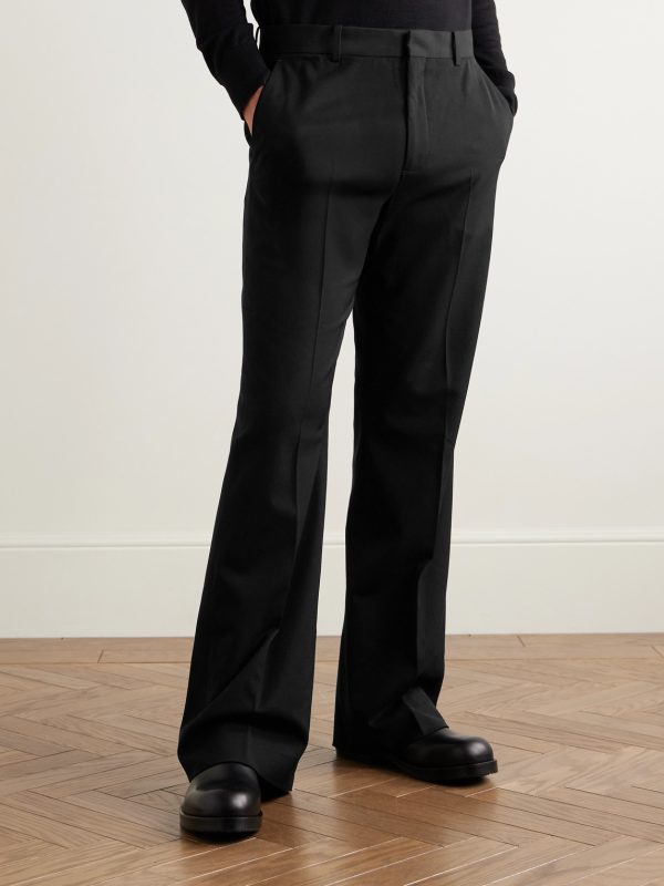 Flared Woven Trousers - FR