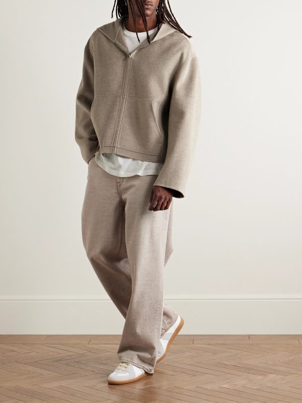 Doveria Double-Faced Wool and Cashmere-Blend Felt Hooded Jacket - OU Doveria Double-Faced Wool and Cashmere-Blend Felt Hooded Jacket - OU
