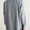 Sarman Striped Cotton-Twill Shirt - BK Sarman Striped Cotton-Twill Shirt - BK