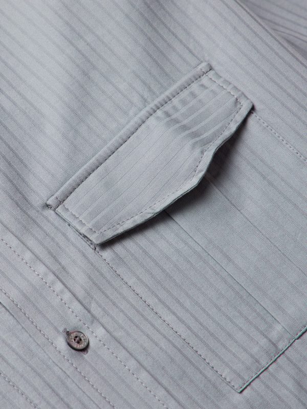 Sarman Striped Cotton-Twill Shirt - CU Sarman Striped Cotton-Twill Shirt - CU