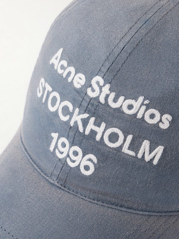 Logo-Embroidered Cotton-Twill Baseball Cap - CU