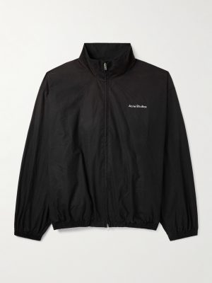 Olando Logo-Print Cotton-Poplin Jacket Olando Logo-Print Cotton-Poplin Jacket