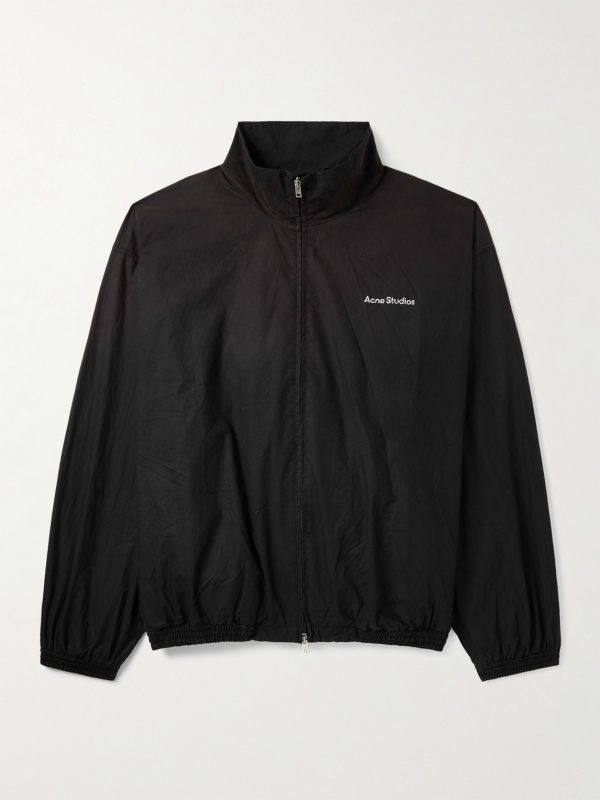 Olando Logo-Print Cotton-Poplin Jacket