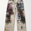 1981 Wide-Leg Trompe L'oeil Printed Jeans 1981 Wide-Leg Trompe L'oeil Printed Jeans