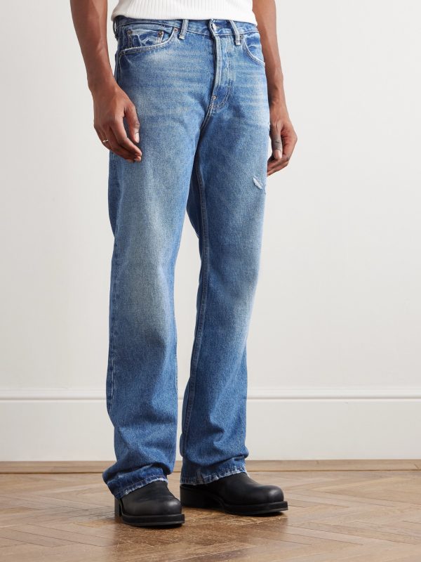 2010M Straight-Leg Distressed Jeans - FR