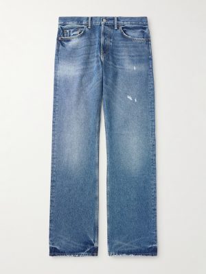 2010M Straight-Leg Distressed Jeans