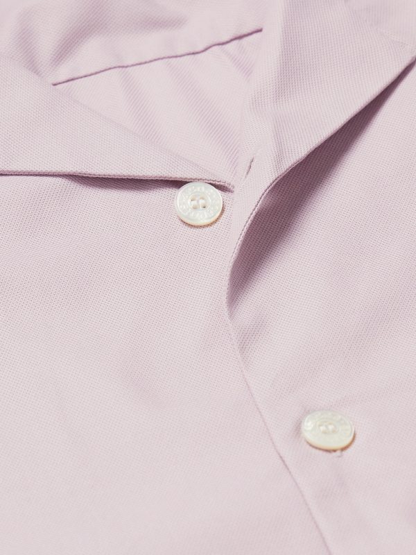 Solon Oversized Camp-Collar Embroidered Cotton-Piqué Shirt - CU Solon Oversized Camp-Collar Embroidered Cotton-Piqué Shirt - CU