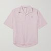 Solon Oversized Camp-Collar Embroidered Cotton-Piqué Shirt Solon Oversized Camp-Collar Embroidered Cotton-Piqué Shirt