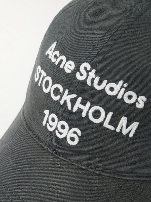Logo-Embroidered Cotton-Twill Baseball Cap - CU