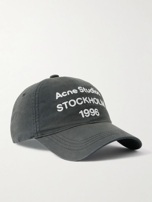 Logo-Embroidered Cotton-Twill Baseball Cap
