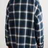 Setar Checked Organic Cotton-Flannel Shirt - BK